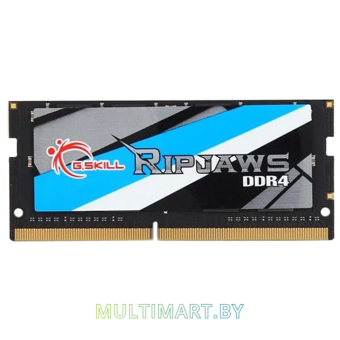 Оперативная память G.SKILL Ripjaws 8GB DDR4 SODIMM PC4-19200 (F4-2400C16S-8GRS)